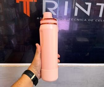 Garrafa Térmica Vyta Rosa 750ml com Tampa Acrílico