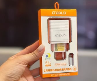 Kit Carregador Completo iPhone 5.1A