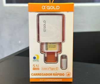 Kit Carregador Completo Tipo-C 5.1A