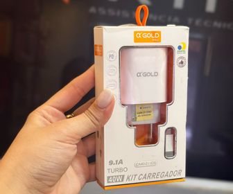 Kit Carregador Turbo iPhone 9.1A